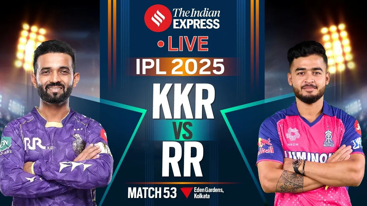 ipl, ipl 2025, KKR vs RR, ipl live score,