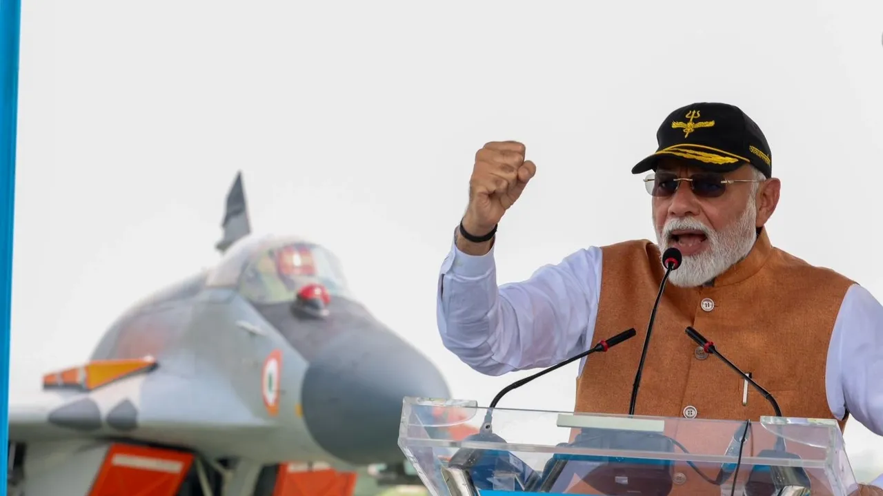 PM Modi Adampur air base, PM Modi