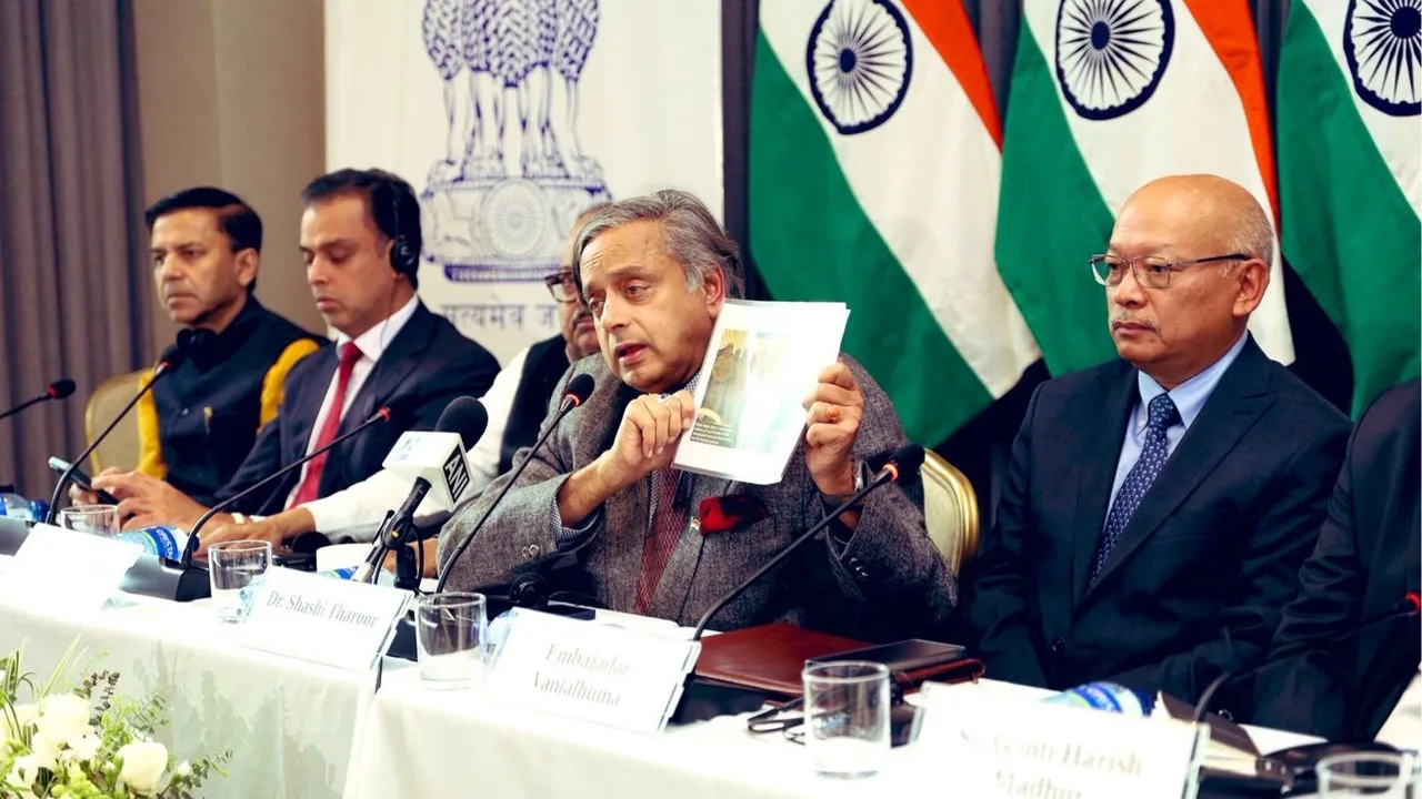 Shashi Tharoor, All party Delegation Colombia