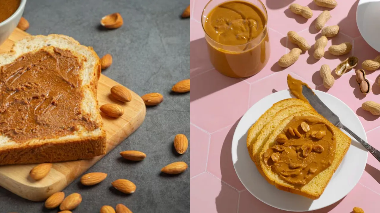 almond butter & peanut butter