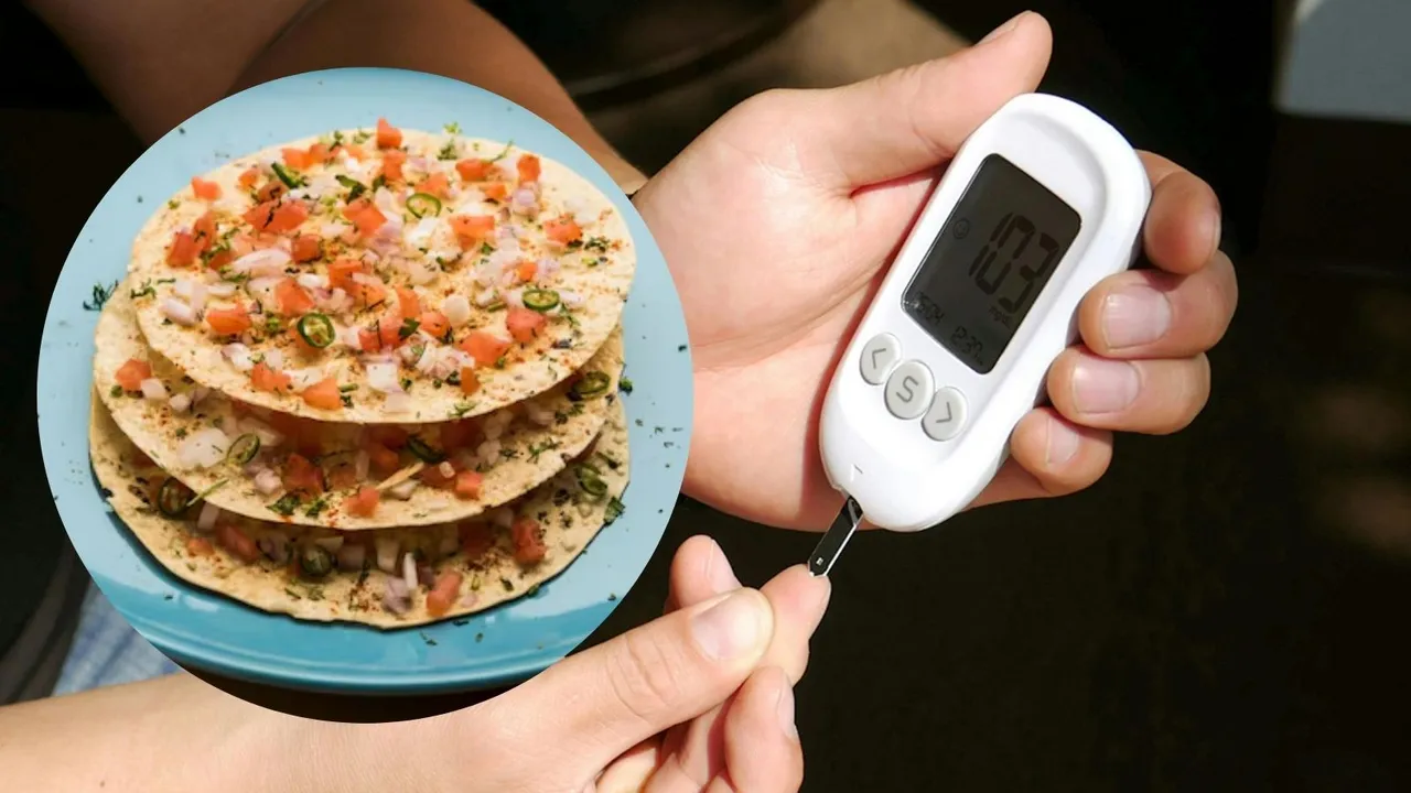 blood sugar level connection with roasted masala papad