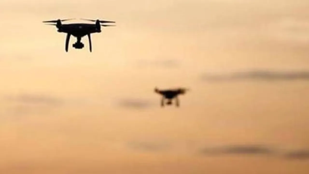 drone equipped with ak 47 | drone attack | drone technology in security duties