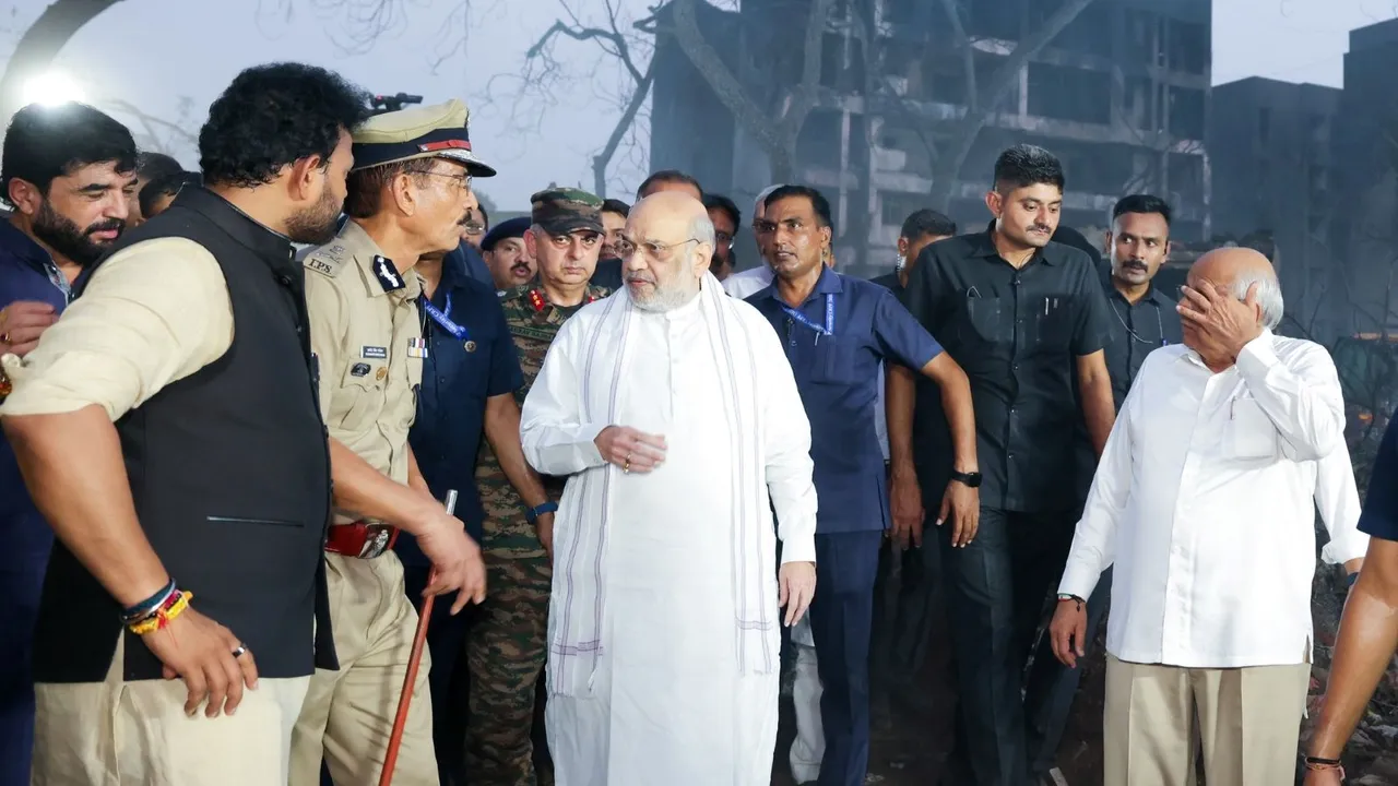 Amit Shah, Plane Crash in Ahmedabad, અમિત શાહ