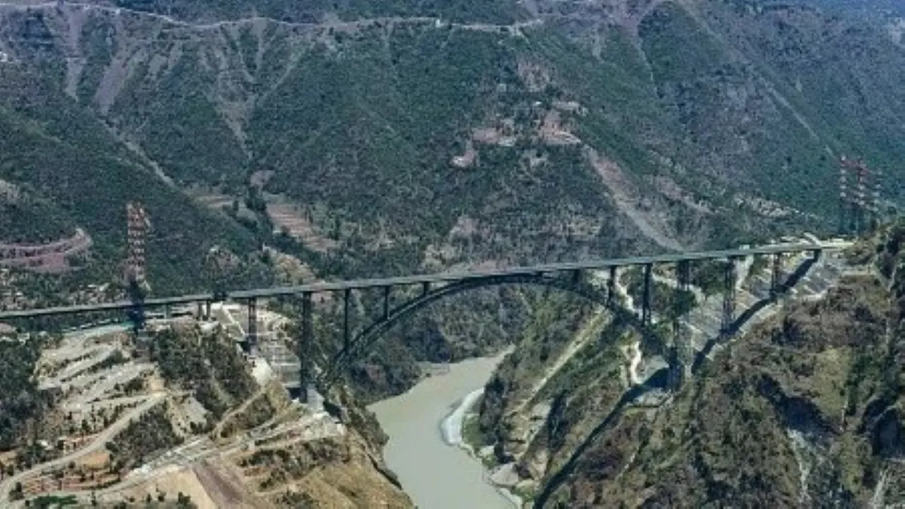 Chenab Rail Bridge Inauguration PM Modi