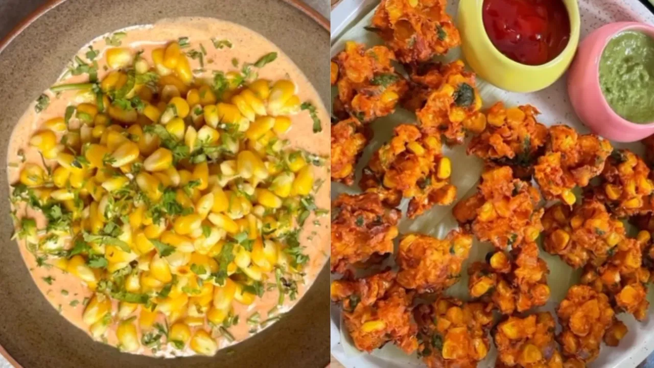 roasted corn recipe, Makai na Bhajiya,