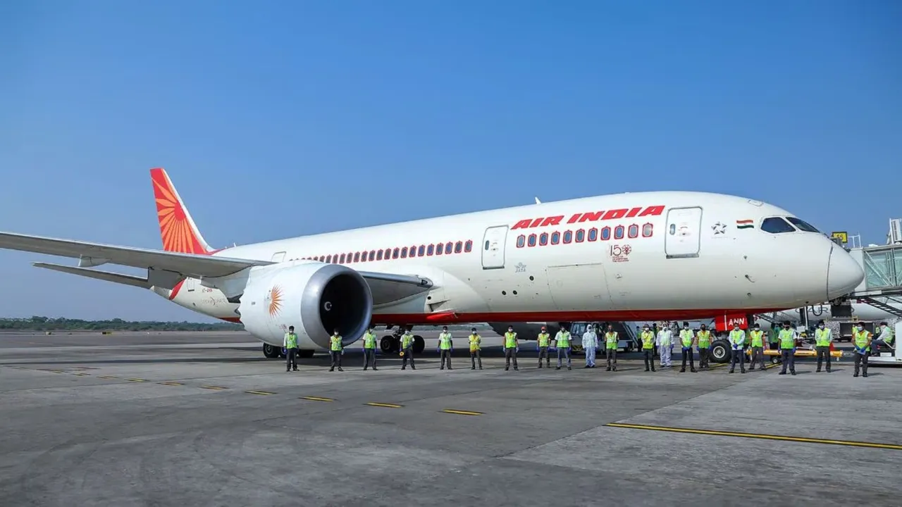 air India flight diverted, air India