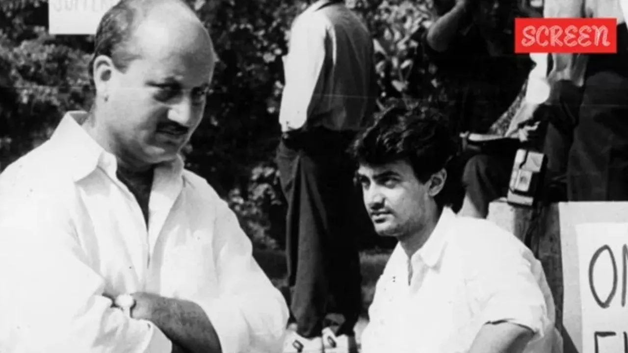 અનુપમ ખેરે આમિર ખાન સાથે ગુસ્સાનો મુદ્દો શેર કર્યો