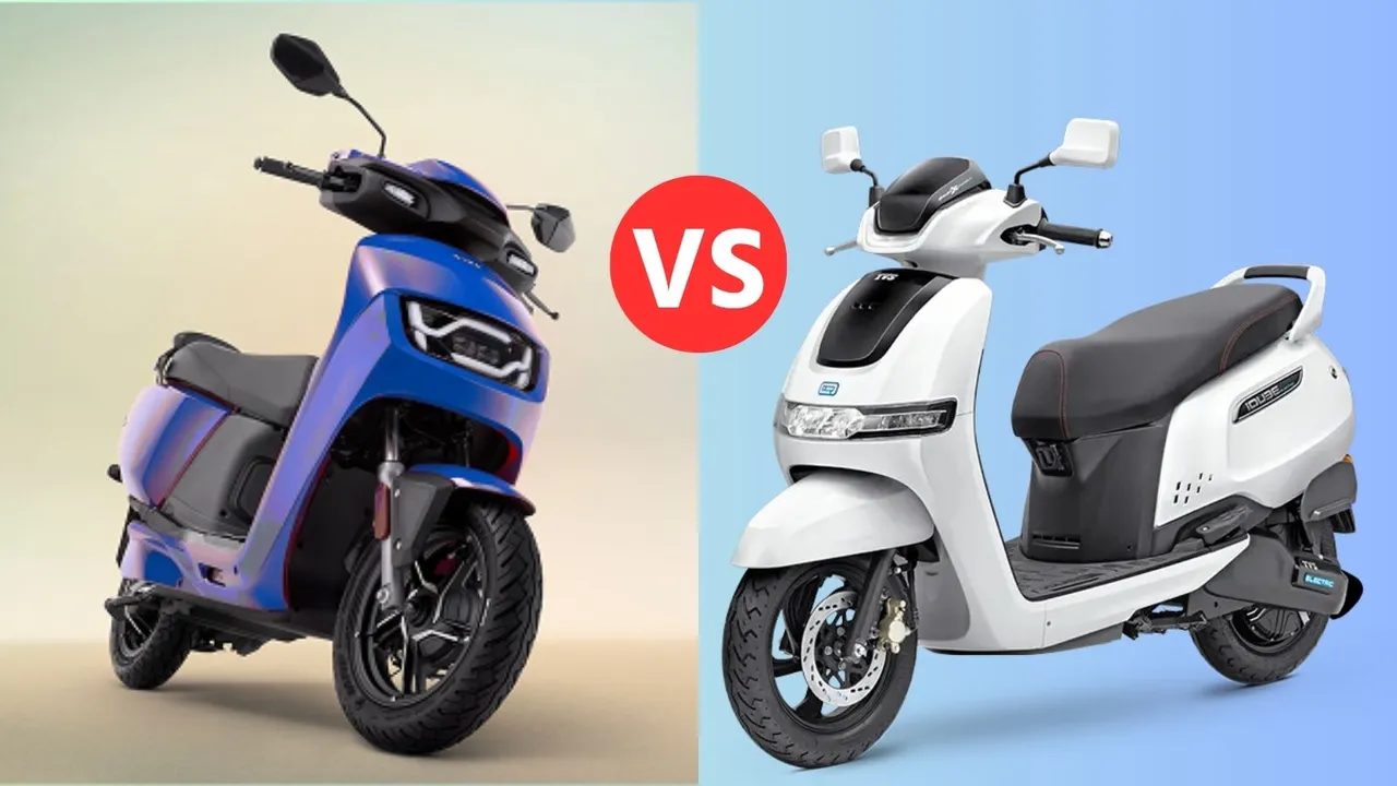 Hero Vida VX2 Plus Vs TVS iQube Comparison in Gujarati | Hero Vida VX2 Plus Price | TVS iQube Price | Hero Electric Scooter | TVS Electric Scooter | Electric Scooter