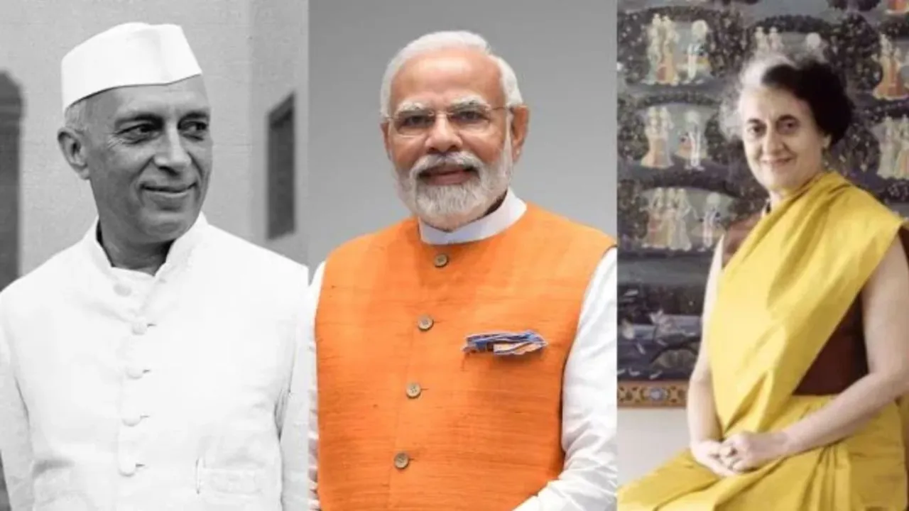 Jawaharlal Nehru | PM Narendra Modi | indira gandhi