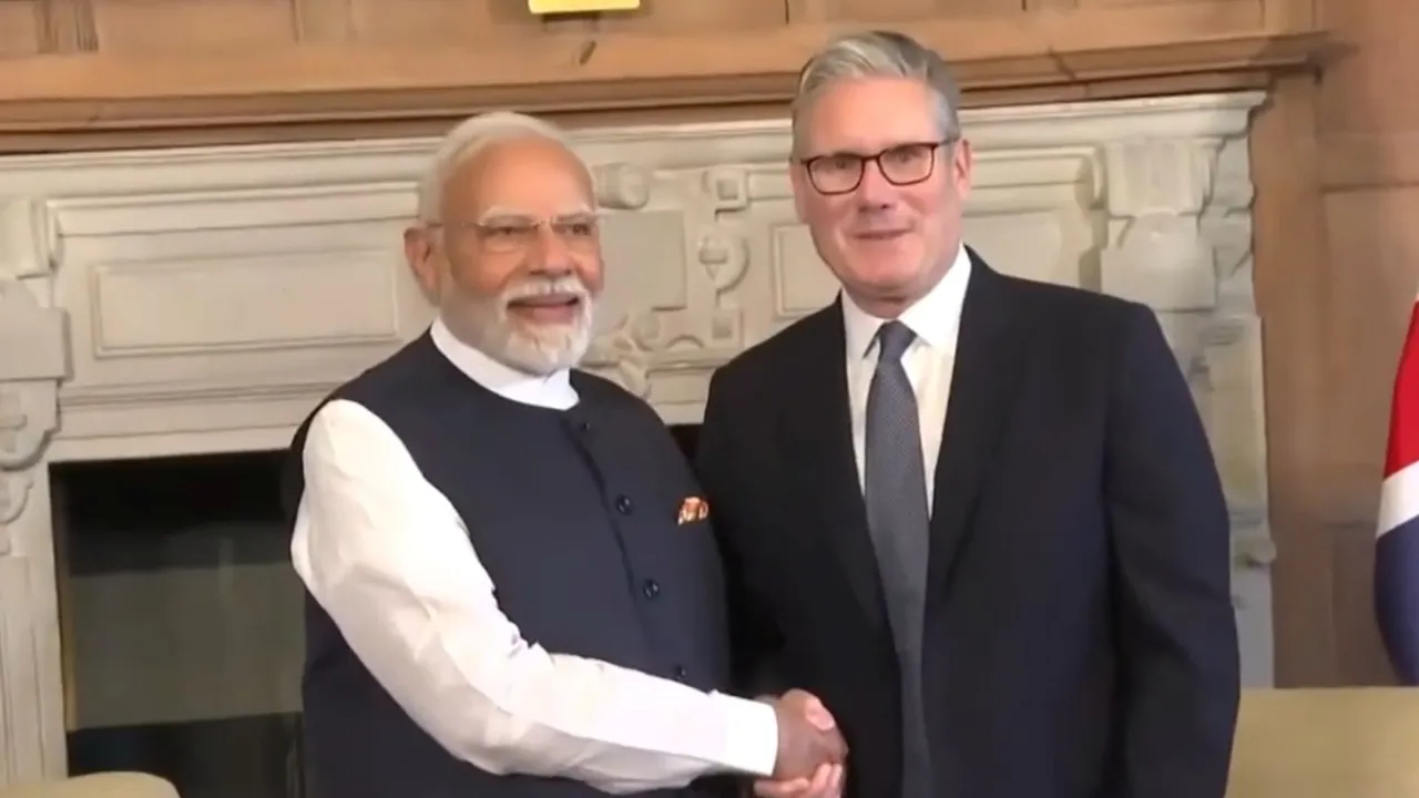 PM Modi, Keir Starmer, પીએમ મોદી