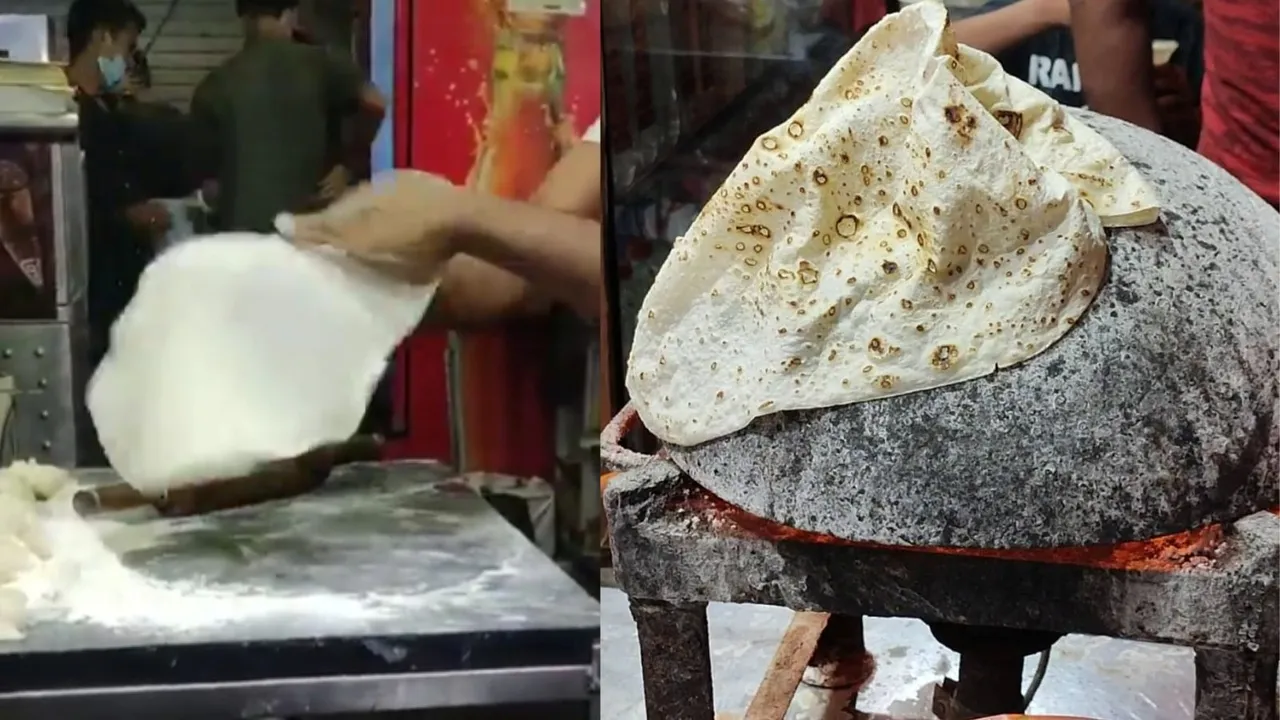 Homemade Rumali Roti Recipe