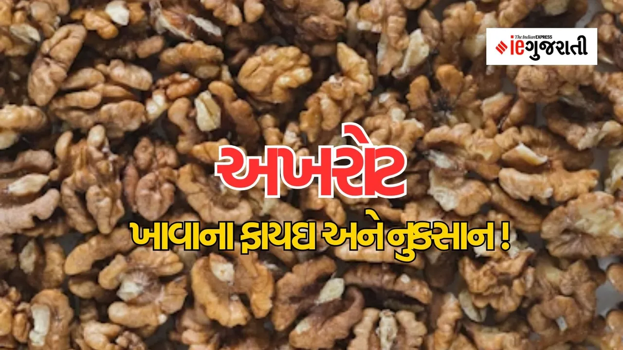 Walnut Benefits in Gujarati | અખરોટ ખાવાના ફાયદા અને નુકસાન