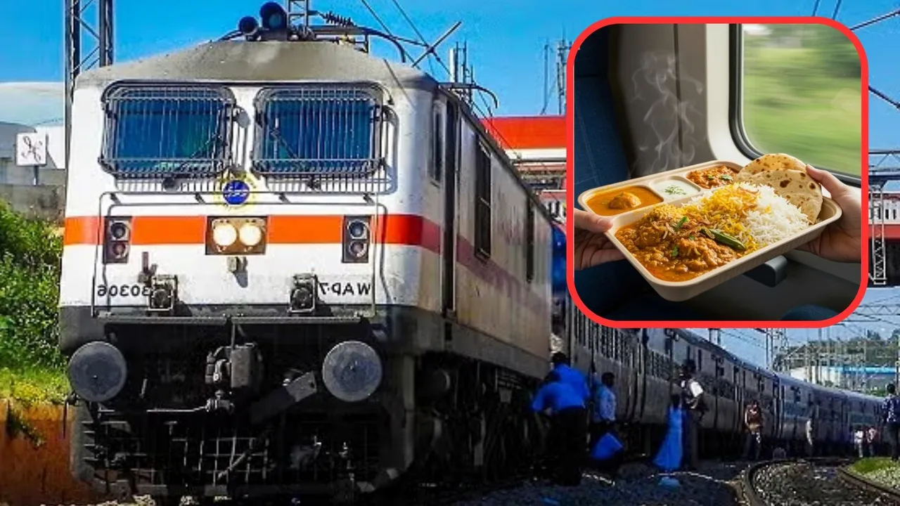 veg food price at station, veg meal menu