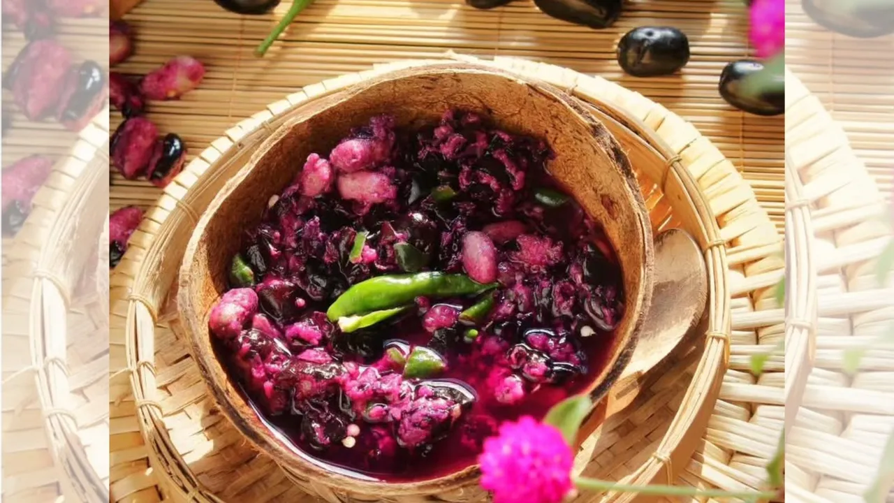 jamun chutney recipe | jamun recipe | jambu chutney recipe | jambu