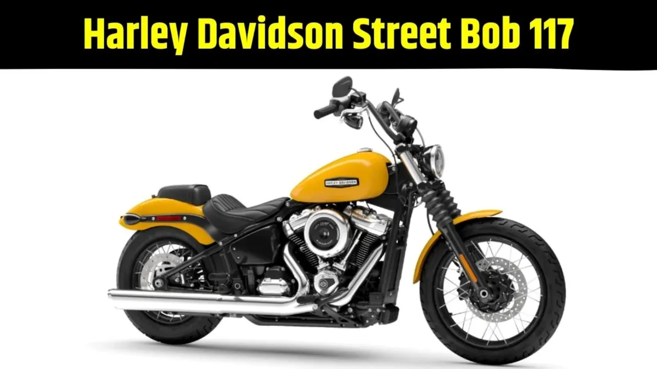 Harley Davidson Street Bob 117, હાર્લી ડેવિડસન સ્ટ્રીટ બોબ 117