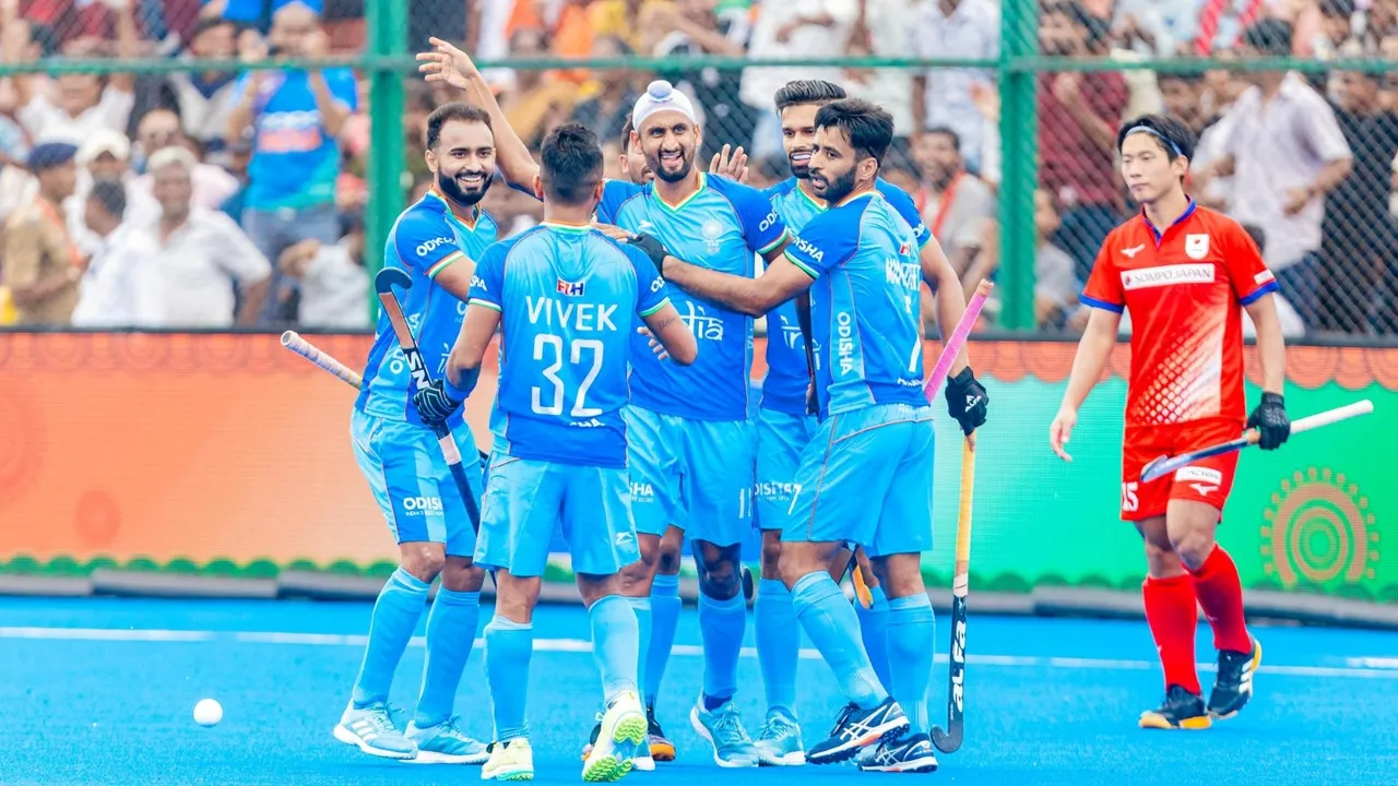 India vs Japan Hockey Match,