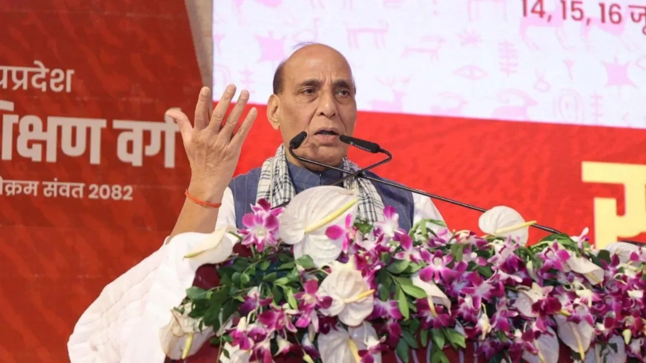 Defence Minister Rajnath Singh