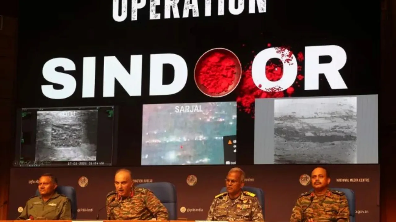 Operation Sindoor, ઓપરેશન સિંદૂર