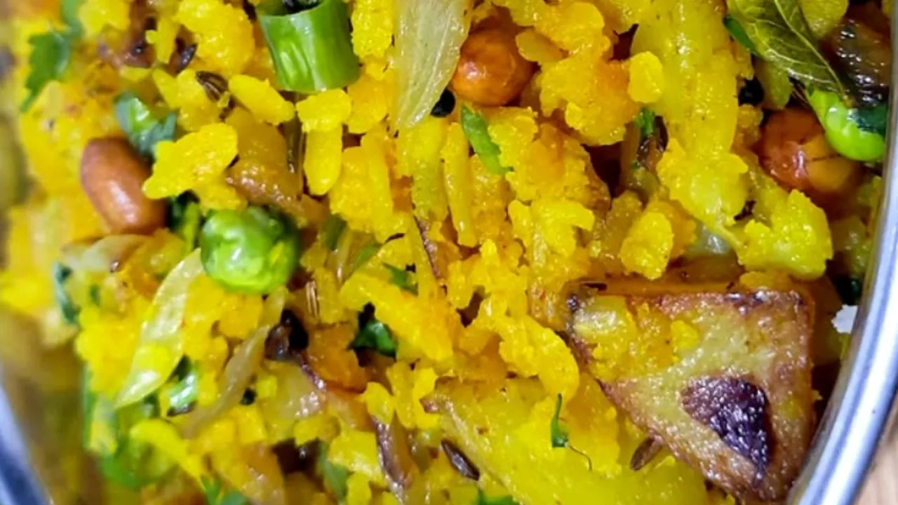 Poha recipe in Gujarati