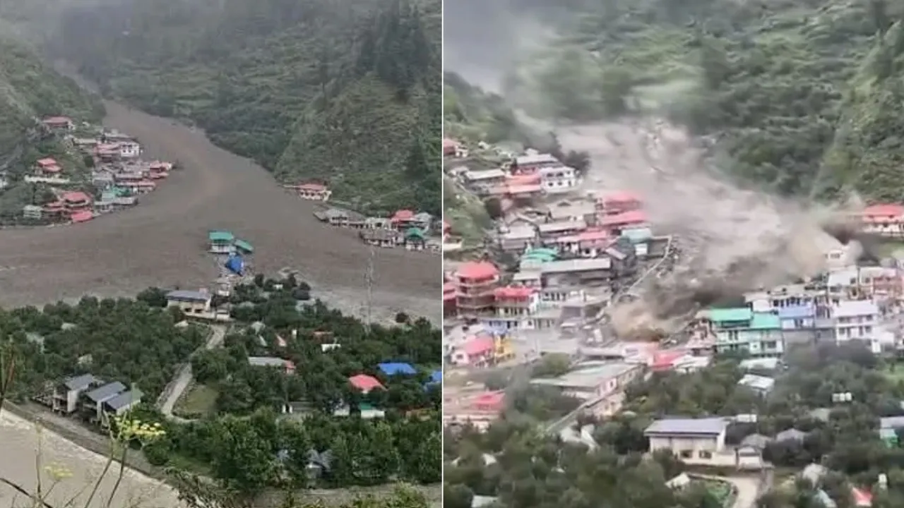 Uttarakhand Uttarkashi Cloudburst, ઉત્તરાખંડના ઉત્તરકાશીમાં વાદળ ફાટ્યું