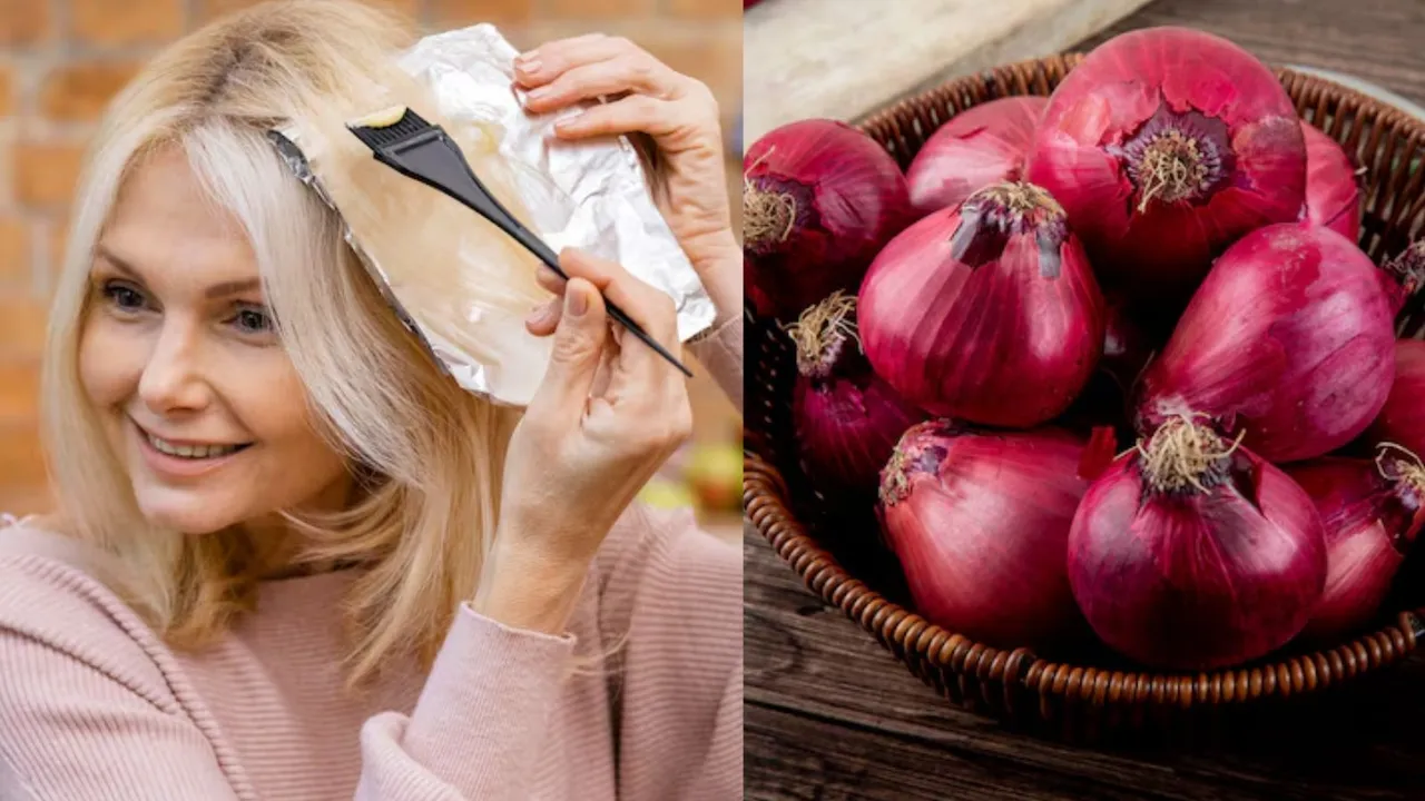 ડુંગળીનો ઉપયોગ કરી હર્બલ હેર ડાય બનાવાની ટિપ્સ | હર્બલ હેર ડાય બનાવાની ટિપ્સ, બ્યુટી ટિપ્સ | લાઇફસ્ટાઇલ | હેર કેર ટિપ્સ | વાળની સંભાળ રાખવાની ટિપ્સ