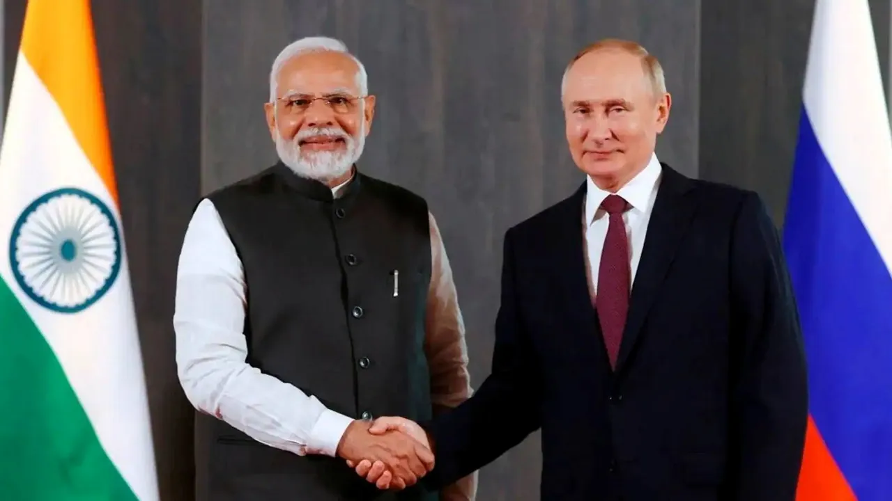 pm modi, Vladimir putin