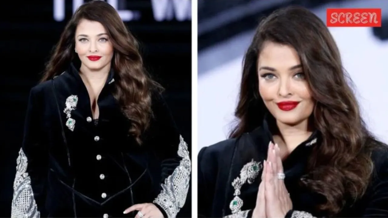 ઐશ્વર્યા રાય પેરિસ ફેશન વીક 2025 મનીષ મલ્હોત્રા આઉટફિટ લોરિયલ પેરિસ આરાધ્યા બચ્ચન મનોરંજન