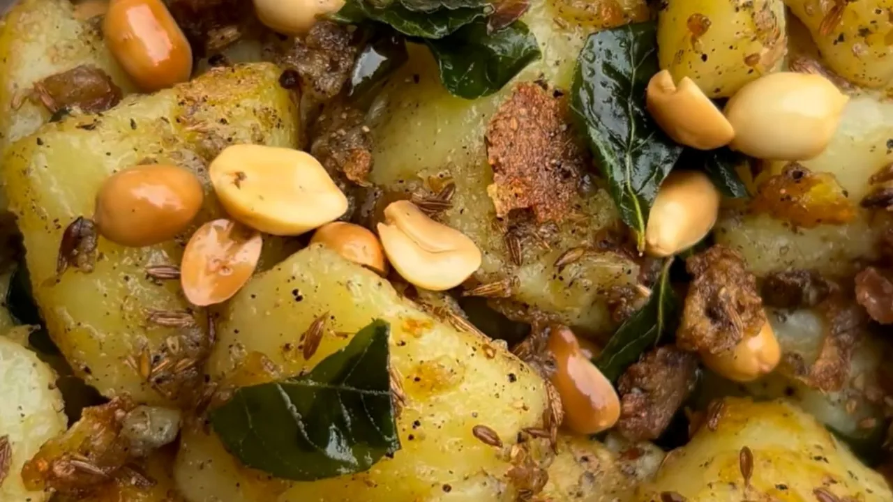 Crispy aloo fry Navratri special