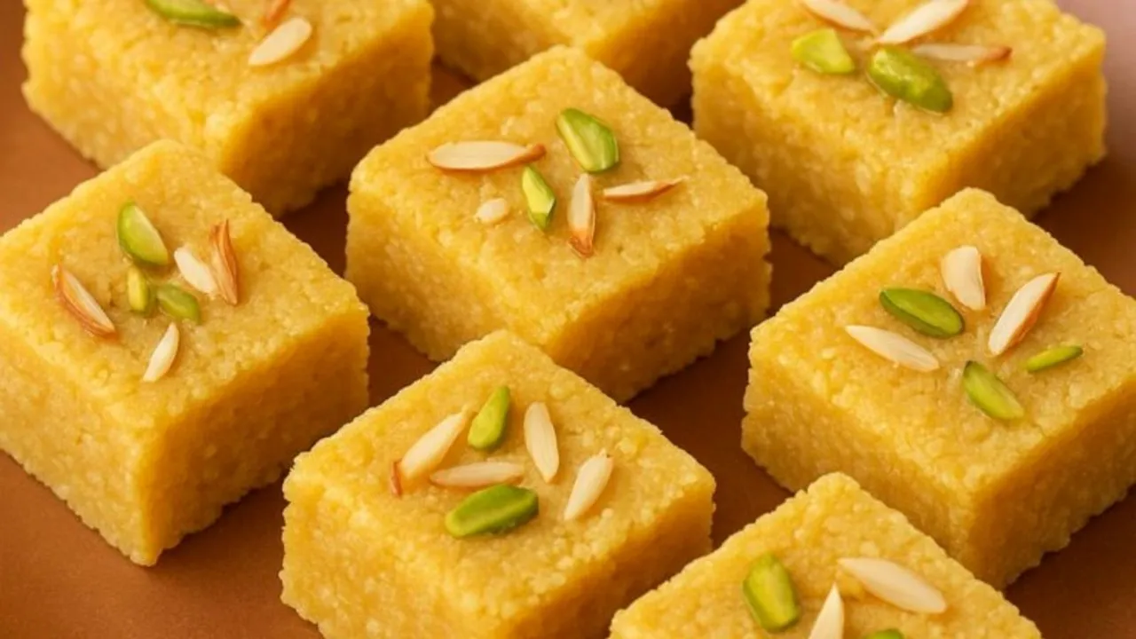 chana dal barfi Gujarati