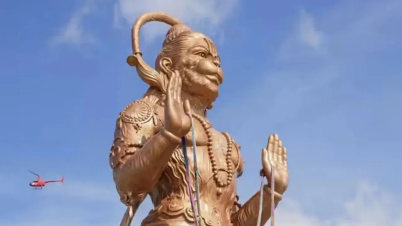 US hanuman statue, Trump Hanuman remark