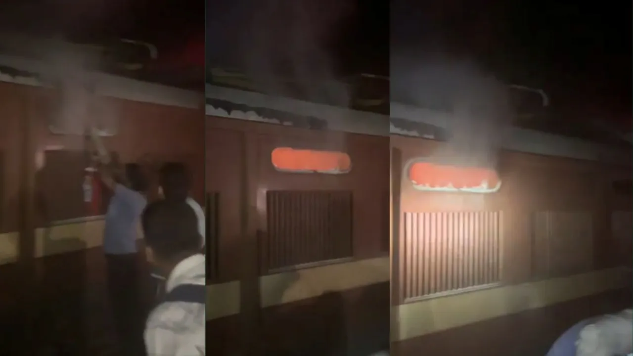 electric loco of train,