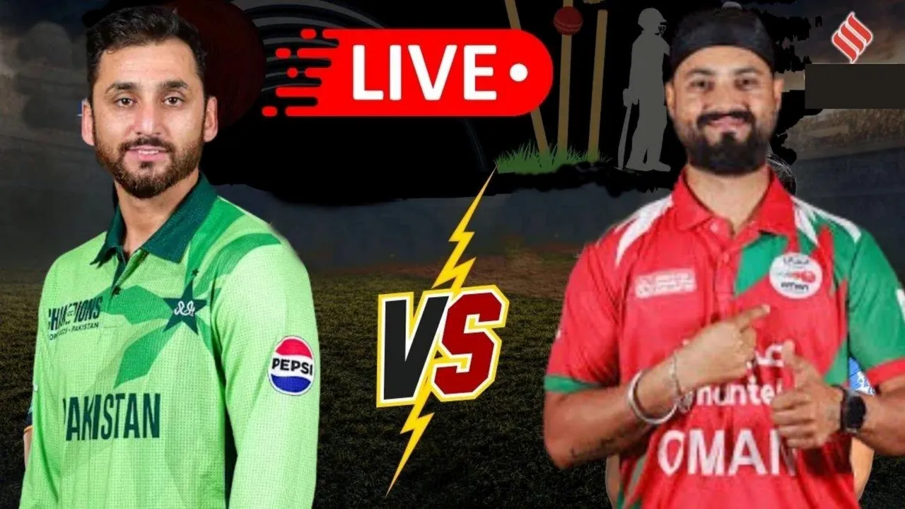 Pakistan vs Oman Asia Cup 2025 Live cricket Score Update in Gujarati