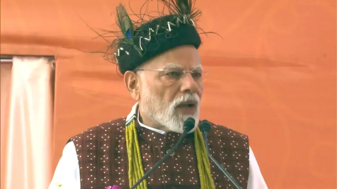 PM modi in Arunachal pradesh