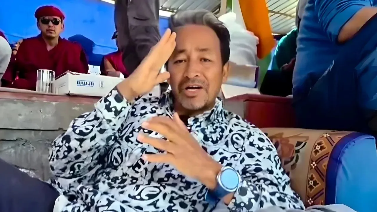 climate activist, Sonam Wanchuk