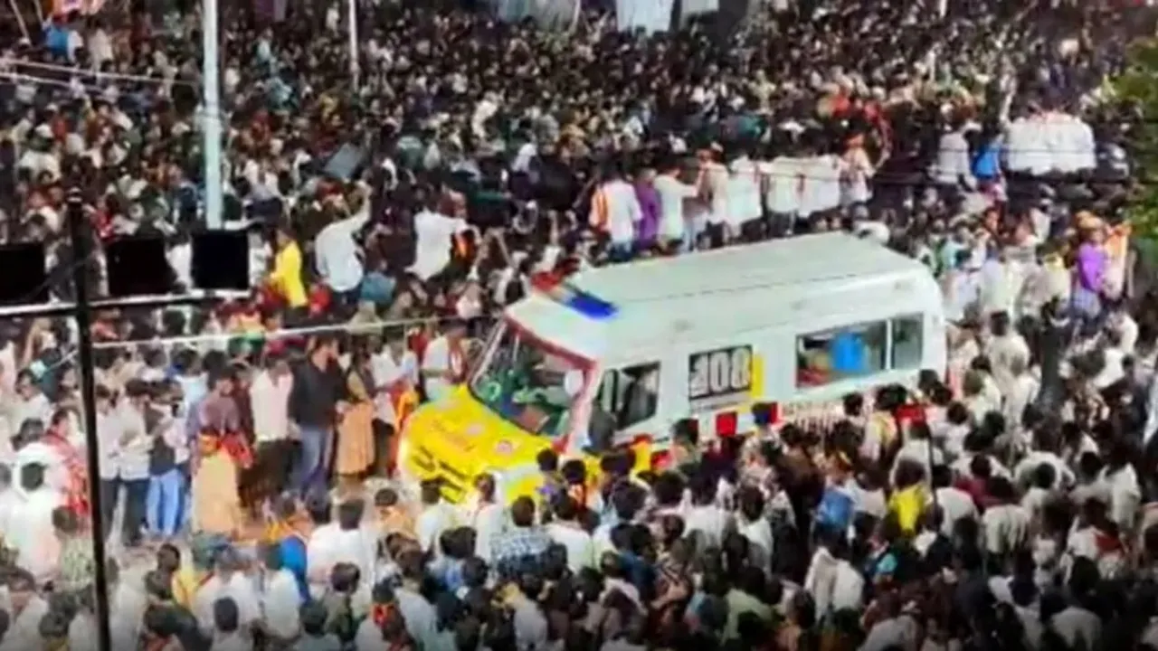 Tamil Nadu Vijay rally Stampede