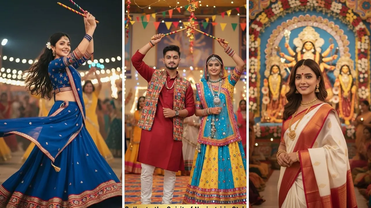 navratri look google gemini nano banana ai images | navratri look ai images | gemini nano banana ai image | navratri 2025