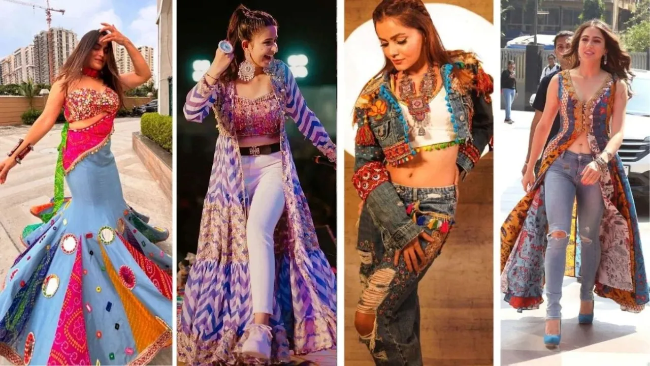 garba outfits, dandiya outfit