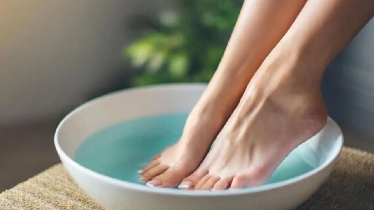 સૂતા પહેલા ગરમ પાણીમાં પગ રાખવાના ફાયદા | ગરમ પાણીમાં પગ રાખવાના ફાયદા | પગની સંભાળ રાખવાની ટિપ્સ | બ્યુટી ટિપ્સ