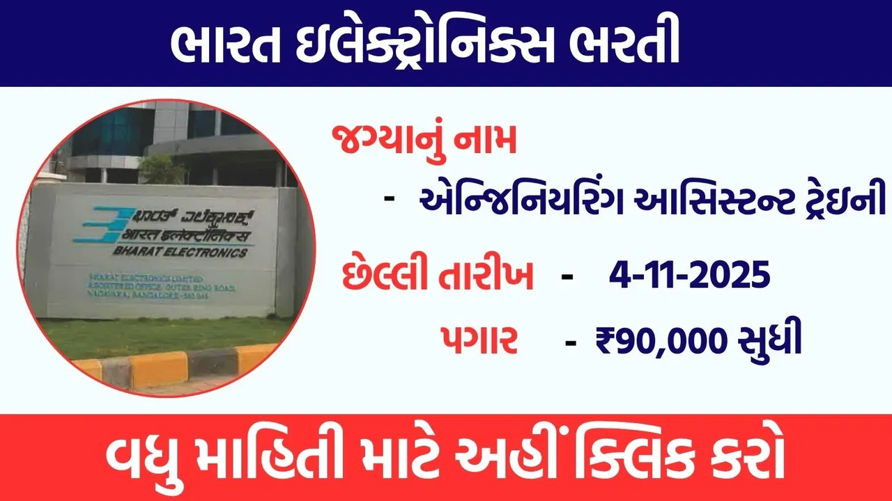 BEL Recruitment 2025