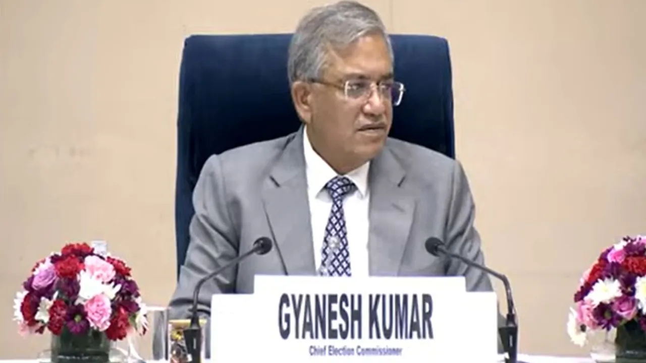 Chief Election Commissioner Gyanesh Kumar