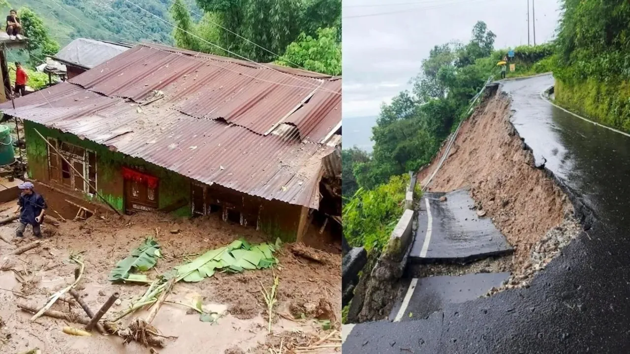 Dudia Iron Bridge collapse, West Bengal heavy rain
