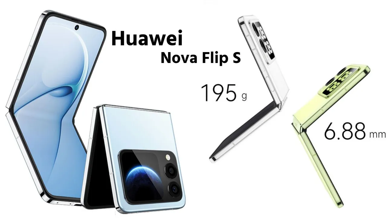 Huawei Nova Flip S Launch | Huawei Nova Flip S Price | Huawei Nova Flip S Features