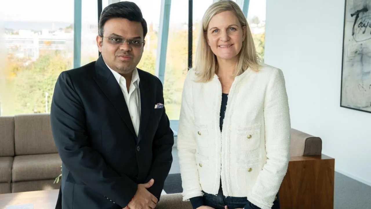 Jay Shah, Kirsty Coventry