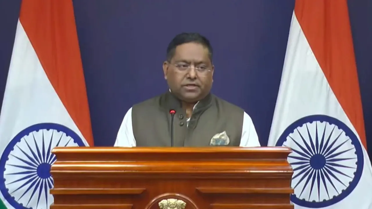 MEAIndia Spokesperson Randhir Jaiswal