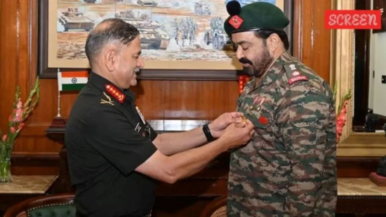 Mohanlal army, મોહનલાલ