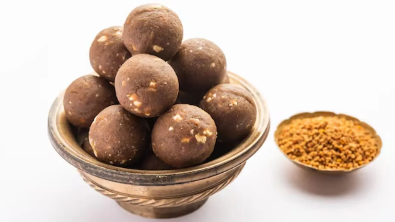 મેથીના લાડુ રેસીપી શિયાળુ પાક વસાણું