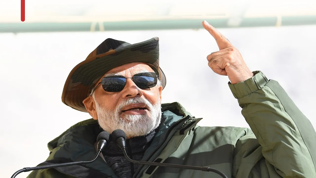 pm modi Diwali celebration on ins vikran