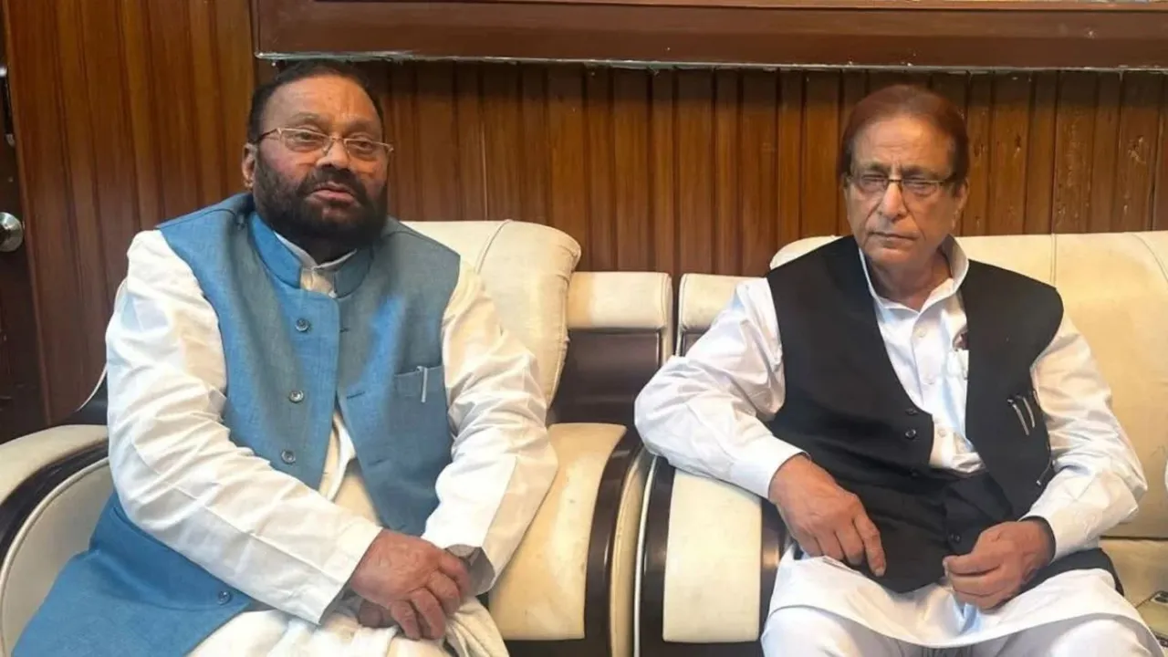 Swami Prasad Maurya Meets Azam Khan | Swami Prasad Maurya | Azam Khan