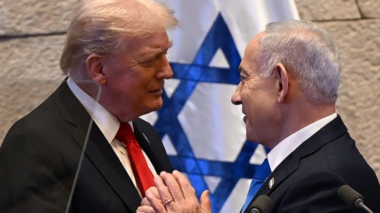 donald trump, netanyahu