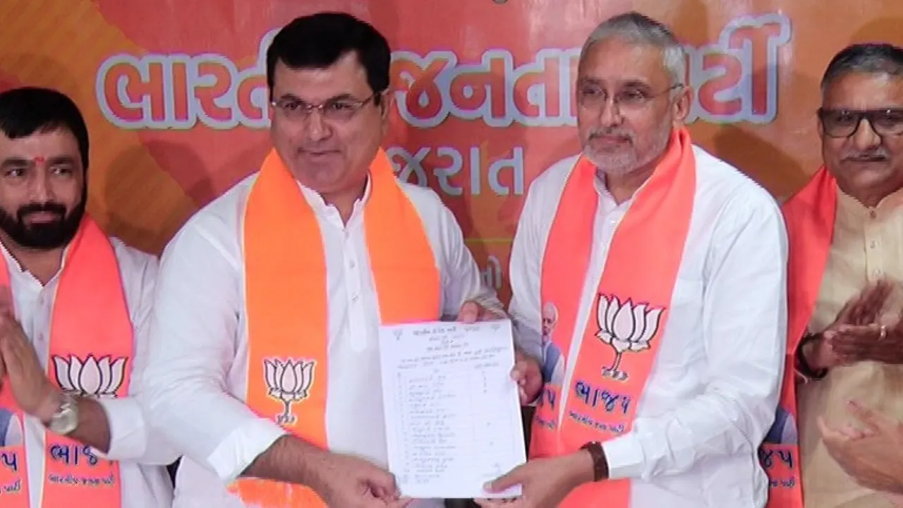 Jagdish Vishwakarma Gujarat BJP President Election 2025